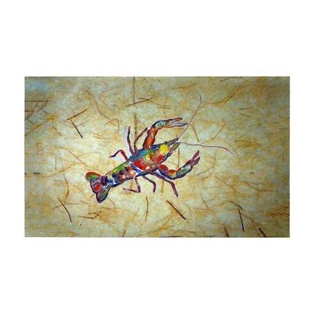 Betsy Drake Betsy Drake DM986G 30 x 50 in. Crayfish Door Mat DM986G